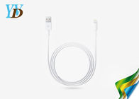 iPhone 5 Smartphone Accessories White Standard 1m Round Tube USB Cable