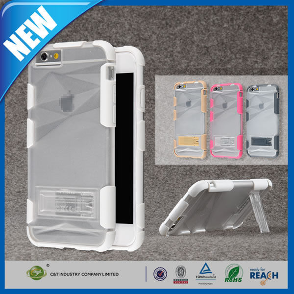 Clear Hard TPU Waterproof iPhone 6 Plus Case For IPhone 6 Plus 5.5 &quot;