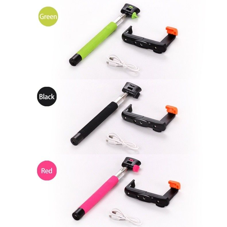 Colorful Z07-5 Extendable Wireless Bluetooth Monopod Selfie Stick Mobile