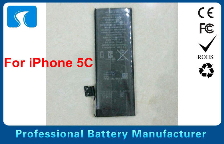 3.8V Durable Li-ion Polymer Apple Iphone Replacement Battery 1510mAh For iPhone 5C