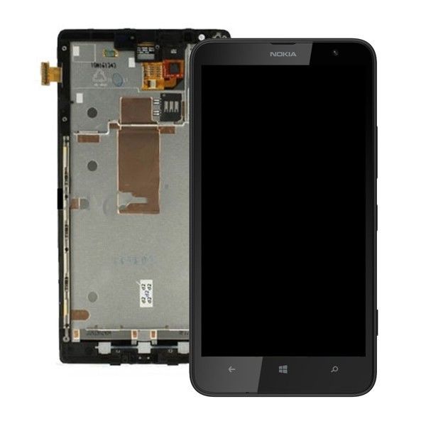 Black Color 6 Inch Nokia LCD Screen For Nokia 1320 LCD Assembly Replacement